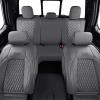imageCoverado Car Seat Covers Fullset Leather Car Seat Covers for Dodge RAM 1500 Compatible with 20102023 2500 3500 Dodge RAM Accessories Automotive Seat Covers Protector GrayGray