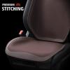 imageCoverado Car Seat Covers Fullset Leather Car Seat Covers for Dodge RAM 1500 Compatible with 20102023 2500 3500 Dodge RAM Accessories Automotive Seat Covers Protector Graybrownfront