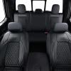 imageCoverado Car Seat Covers Fullset Leather Car Seat Covers for Dodge RAM 1500 Compatible with 20102023 2500 3500 Dodge RAM Accessories Automotive Seat Covers Protector GrayBlack