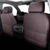 imageCoverado Chevy Silverado Seat Covers Faux Leather Seat Covers Fit for Chevy Silverado GMC Sierra 20072025 1500 20152025 2500HD 3500HD Crew Double Extended Cab Front BlackBrown