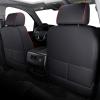 imageCoverado Chevy Silverado Seat Covers Faux Leather Seat Covers Fit for Chevy Silverado GMC Sierra 20072025 1500 20152025 2500HD 3500HD Crew Double Extended Cab Front BlackRed