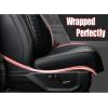 imageCoverado F150 Seat Cover Full Set Black Car Seat Covers Waterproof Faux Leather Full Coverage Protector Pickup Truck Car Seat Cushion Cover Fit for 20152024 Ford F150 20172024 F250 F350 F450 C