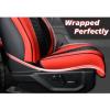 imageCoverado Ford F250 Seat Covers Front Ford F150 Accessories Red Car Seat Cover for Ford F150 20152025 20172025 Ford F250 F350 F450 Regular SuperCab SuperCrew Crew Cab with Full Coverage LeatherRed