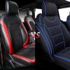 imageCoverado Front Car Seat Covers with Waterproof Neoprene F150 Seat Covers for Trucks Car Back Seat Protector Compatible with 20152024 Ford F150 Crew Cab ampamp 20172024 F250 F350 F450 Blue and Black