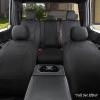 imageCoverado Front Seat Covers Waterproof Oxford Seat Protector for Car Seat Cushions for Kids ampamp Dogs Compatible with 20152025 Ford F150 ampamp 20172025 Ford F250 F350 F450 Black 2PCSBlack