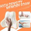 imageCoverado Lumbar Support Pillow for Car Seat Driver Leather Car Seat Cushions for Driving Back Pain Detachable Memory Foam Upper Lower Car Back Support BlackGray