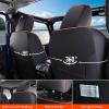 imageCoverado Seat Covers Full Set for Jeep Wrangler Waterproof Car Seat Covers for Automotive Truck Seat Covers Custom Fit for 20132017 Jeep Wrangler JK Seat Covers for Cars 2 DoorRed Line