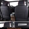 imageCoverado Seat Covers for Jeep Wrangler JK JL Leather Front Seat Covers for Truck Automotive Wrangler Seat Covers Custom Fit for 20072024 Jeep Wrangler 2Door4DoorBlackRed