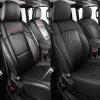 imageCoverado Seat Covers for Jeep Wrangler JK JL Leather Front Seat Covers for Truck Automotive Wrangler Seat Covers Custom Fit for 20072024 Jeep Wrangler 2Door4DoorBlackBlack