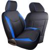 imageCoverado Seat Covers for Jeep Wrangler JK JL Leather Front Seat Covers for Truck Automotive Wrangler Seat Covers Custom Fit for 20072024 Jeep Wrangler 2Door4DoorBlackBlue