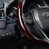 imageCoverado Steering Wheel Cover Deluxe Leather AntiSlip Design Car Steering Wheel Protector 15 Inch Universal Fit for Car Truck SUV Men Women Universal 145 to 15 Inch 2pcsBlackGoldBlackred
