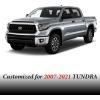 imageCoverado Tundra Seat Covers Full Set Leather Car Seat Covers for Trucks Automotive Seat Covers Protector Custom Fit 20072021 Toyota TundraRedGray