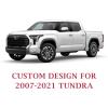 imageCoverado Tundra Seat Covers Full Set Leather Car Seat Covers for Trucks Automotive Seat Covers Protector Custom Fit 20072021 Toyota TundraRedGray