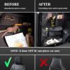 imageCoverado Backseat Car Organizer Nappa Leather Car Seat Organizer with Touch Screen Tablet Holder Foldable Food Tray Kick Mats Protector Multi Car Storage Accessories Garbage Bag Holder1 Pack2 Pack