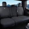 imageCoverado Rear Car Seat Covers Waterproof Canvas Seat Protector for Car Seat Cushions for Kids ampamp Dogs Seat Covers Compatible with 20152025 Ford F150 ampamp 20172025 Ford F250 F350 F450Black 2PCSBlack