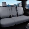 imageCoverado Rear Car Seat Covers Waterproof Canvas Seat Protector for Car Seat Cushions for Kids ampamp Dogs Seat Covers Compatible with 20152025 Ford F150 ampamp 20172025 Ford F250 F350 F450Black 2PCSGray
