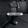 imageCoverado Rear Car Seat Covers Waterproof Canvas Seat Protector for Car Seat Cushions for Kids ampamp Dogs Seat Covers Compatible with 20152025 Ford F150 ampamp 20172025 Ford F250 F350 F450Black 2PCSBlack
