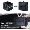 imageCoverado Trunk Organizer  Nappa Leather Car Organizer 30L Car Storage Organizer wCollapsible Waterproof Multi Compartments Dividers ampamp Secure 2 Straps Trunk Organizer for SUVTruckM
