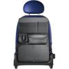 imageCoverado Backseat Car Organizer Nappa Leather Car Seat Organizer with Touch Screen Tablet Holder Foldable Food Tray Kick Mats Protector Multi Car Storage Accessories Garbage Bag Holder1 Pack1 Pack