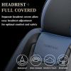 imageCoverado Car Seat Covers Front Covers for Cars Car Seat Cover Front Seats Car Seat Protector Waterproof Leather Car Seat Cushion Universal Interior Covers Seat Protectors for Most Cars BeigeBlue