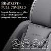 imageCoverado Car Seat Covers Front Covers for Cars Car Seat Cover Front Seats Car Seat Protector Waterproof Leather Car Seat Cushion Universal Interior Covers Seat Protectors for Most Cars BeigeGray