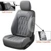imageCoverado Fullset Car Seat CoversLeather Ford F150 Seat Covers Fit for 20152025 F150 and 20172025 F250 F350 F450 Super Duty Crew Cab XL XLT Lariat King Ranch Platinum BlackGray