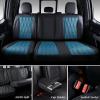 imageCoverado Fullset Car Seat CoversLeather Ford F150 Seat Covers Fit for 20152025 F150 and 20172025 F250 F350 F450 Super Duty Crew Cab XL XLT Lariat King Ranch Platinum BlackBlackBlue