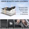 imageCoverado Pride Ride Car Seat Covers Full Set Rainbow Seat Covers for LGBTQ Leather Waterproof Universal Car Interior Covers Seat for Most CarsBlackGray