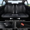 imageCoverado Pride Ride Car Seat Covers Full Set Rainbow Seat Covers for LGBTQ Leather Waterproof Universal Car Interior Covers Seat for Most CarsBlackGray