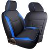 imageCoverado Seat Covers 4 Door for Jeep Wrangler 2PCS Leather Car Seat Cover for Jeep Wrangler Vehicle Accessories Custom Fit for 20182024 Jeep Wrangler Seat Covers 2Door4DoorBlueBlue