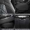 imageCoverado Seat Covers 4 Door for Jeep Wrangler 2PCS Leather Car Seat Cover for Jeep Wrangler Vehicle Accessories Custom Fit for 20182024 Jeep Wrangler Seat Covers 2Door4DoorBlueBlack