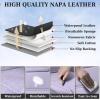 imageCoverado Car Seat Covers Full Set Seat Covers for Cars Waterproof Leather Car Seat Cushion Universal Car Interior Covers Seat Protectors for Most Cars BluePurple