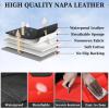 imageCoverado Car Seat Covers Full Set Seat Covers for Cars Waterproof Leather Car Seat Cushion Universal Car Interior Covers Seat Protectors for Most Cars BlueBlackRed