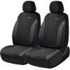 imageCoverado Car Seat Covers Front Seats Auto Seat Covers Full Set Mesh Breathable Seat Protectors 2 Seats Black Automotive Seat Covers Universal Fit for SUV Sedan TruckBlack