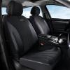 imageCoverado Car Seat Covers Front Seats Auto Seat Covers Full Set Mesh Breathable Seat Protectors 2 Seats Black Automotive Seat Covers Universal Fit for SUV Sedan TruckBlack