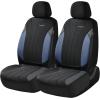 imageCoverado Car Seat Covers Front Seats Auto Seat Covers Full Set Mesh Breathable Seat Protectors 2 Seats Black Automotive Seat Covers Universal Fit for SUV Sedan TruckBlueBlack