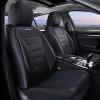 imageCoverado Car Seat Covers Full Set Seat Covers for Cars Front Seat Covers and Back Seat Cover Waterproof Leather Automotive Seat Cover Universal Car Interior Protectors Cushion for Most Cars BlueBlacknew