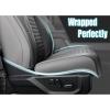 imageCoverado Ford F150 Seat Covers Full Set Car Seat Covers Waterproof Faux Leather Full Coverage Protector Pickup Truck Car Seat Cushion Cover Fit for 20152025 Ford F150 20172025 F250 F350 F450GrayGray