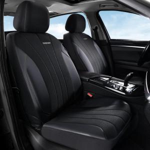 imageCoverado Car Seat Covers Front Seats Auto Seat Covers Full Set Mesh Breathable Seat Protectors 2 Seats Black Automotive Seat Covers Universal Fit for SUV Sedan TruckBlack