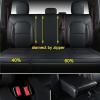 imageCoverado Car Seat Covers Full Set Red F150 Seat Cover for Ford Leather Seat Covers for Cars f150 Accessories Automotive Seat Covers Fit for 20152024 F150 and 20172024 F250 F350 F450Black