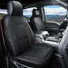 imageCoverado Car Seat Covers Full Set Red F150 Seat Cover for Ford Leather Seat Covers for Cars f150 Accessories Automotive Seat Covers Fit for 20152024 F150 and 20172024 F250 F350 F450Black