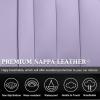 imageCoverado Rear Seat Covers for Cars Waterproof Back Car Seat Cover Pink Backseat Cover Seat Back Protector for Kids 3Pieces Faux Leather Car Seat Cushion Universal Fit for Most CarsPurple