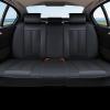 imageCoverado Rear Seat Covers for Cars Waterproof Back Car Seat Cover Pink Backseat Cover Seat Back Protector for Kids 3Pieces Faux Leather Car Seat Cushion Universal Fit for Most CarsBlack