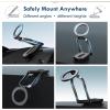 imageCoverado for QI2 15W Magsafe Car Mount Charger Wireless Car Charger Phone Holder for Car with Adjustable Aluminum Alloy Arm Magnetic Phone Holder Suction Cup Mount for iPhone 16151413Adhesive Base