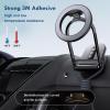 imageCoverado for QI2 15W Magsafe Car Mount Charger Wireless Car Charger Phone Holder for Car with Adjustable Aluminum Alloy Arm Magnetic Phone Holder Suction Cup Mount for iPhone 16151413Adhesive Base