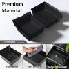imageCoverado Center Console Organizer Tray 2PCS armrest Storage Boxes Compatible for Tesla Model Y 20202024 Central armrest Box Armrest Hidden Cubby Drawer Storage Box Model Y Interior Car AccessoriesModle YCenter