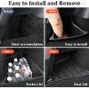 imageCoverado Center Console Organizer Tray 2PCS armrest Storage Boxes Compatible for Tesla Model Y 20202024 Central armrest Box Armrest Hidden Cubby Drawer Storage Box Model Y Interior Car AccessoriesModle 3Rear