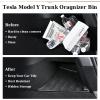 imageCoverado Center Console Organizer Tray 2PCS armrest Storage Boxes Compatible for Tesla Model Y 20202024 Central armrest Box Armrest Hidden Cubby Drawer Storage Box Model Y Interior Car AccessoriesModel YRear