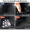 imageCoverado Center Console Organizer Tray 2PCS armrest Storage Boxes Compatible for Tesla Model Y 20202024 Central armrest Box Armrest Hidden Cubby Drawer Storage Box Model Y Interior Car AccessoriesModel YRear