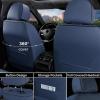 imageCoverado Seat Covers Car Seat Covers Full Set Leather Seat Covers for Cars Automotive Seat Covers Car Seat Protector Car Accessories Fit for Most Sedans SUV Pickup TruckBlackampampBeigeBlueBeige